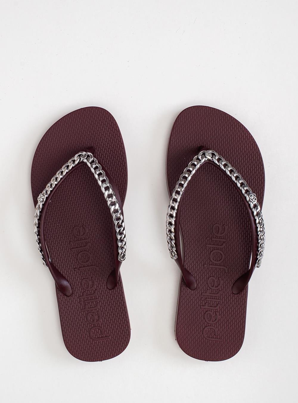 Chinelo Petite Jolie Fresh Berry PJ7122 Marrom 3