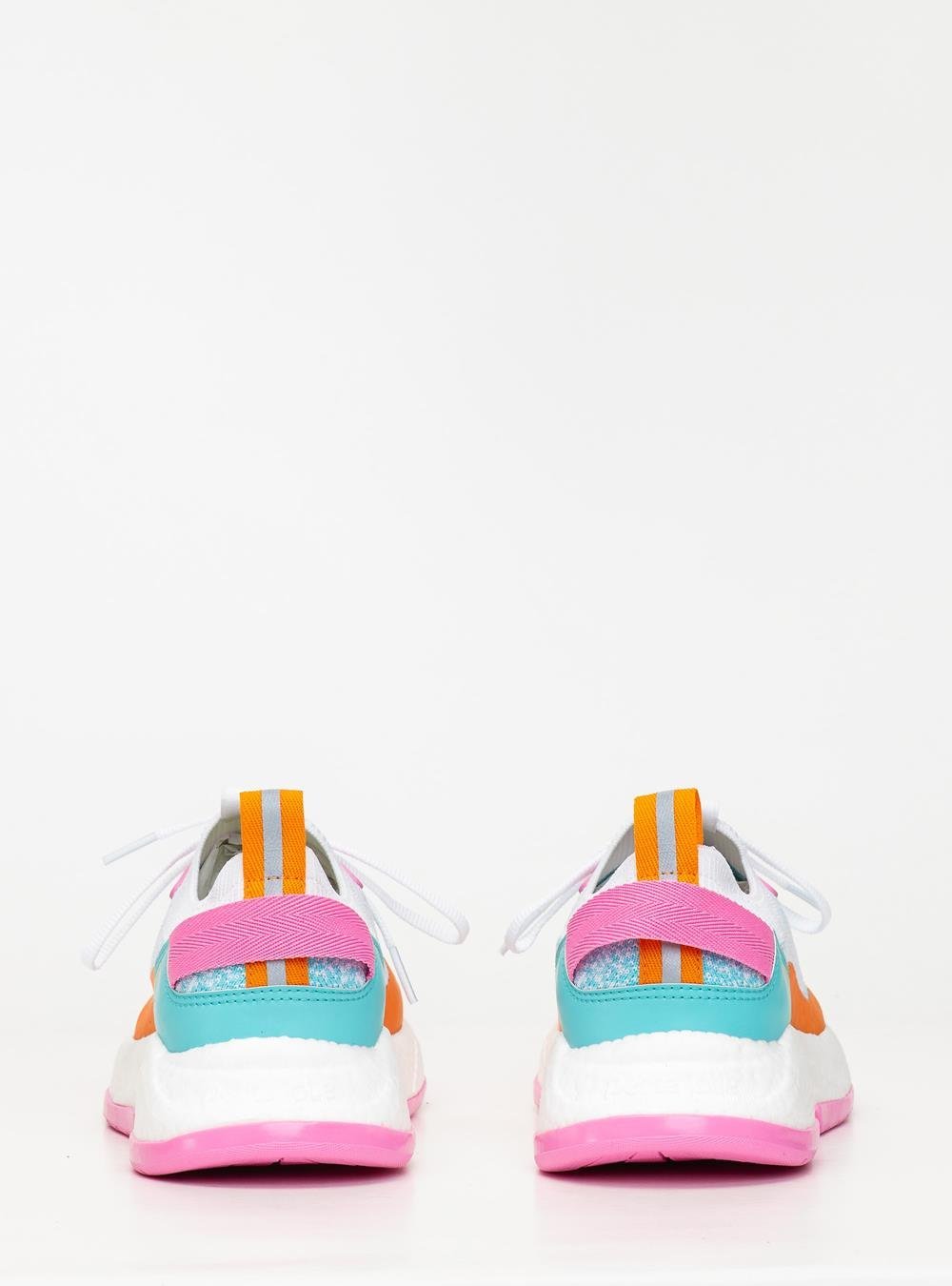 Tênis Petite Jolie Puff Sneaker Branco Chiclete PJ7130II Multicores 4