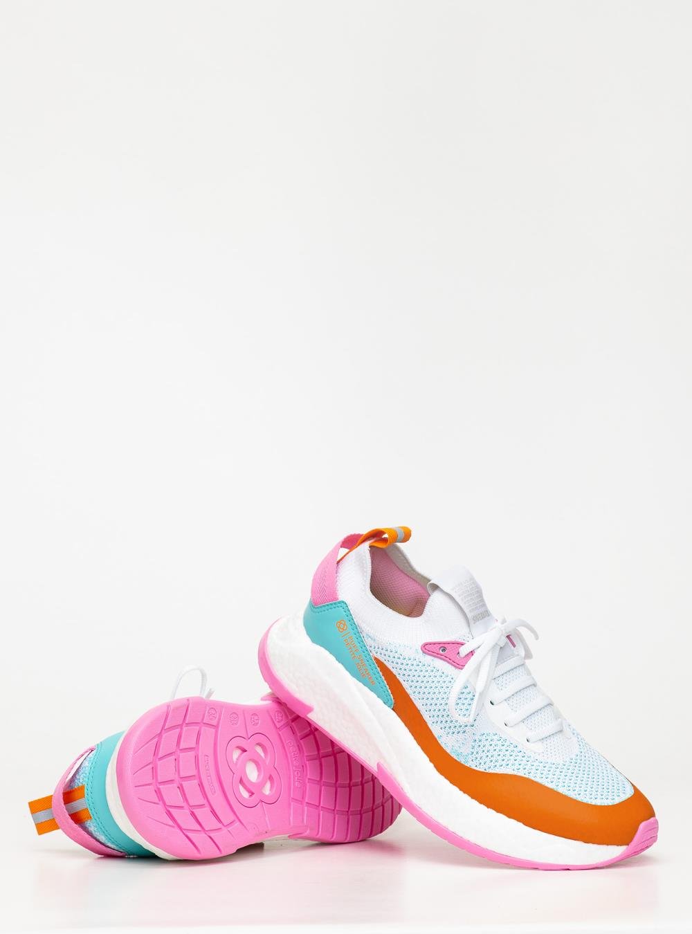 Tênis Petite Jolie Puff Sneaker Branco Chiclete PJ7130II Multicores 5