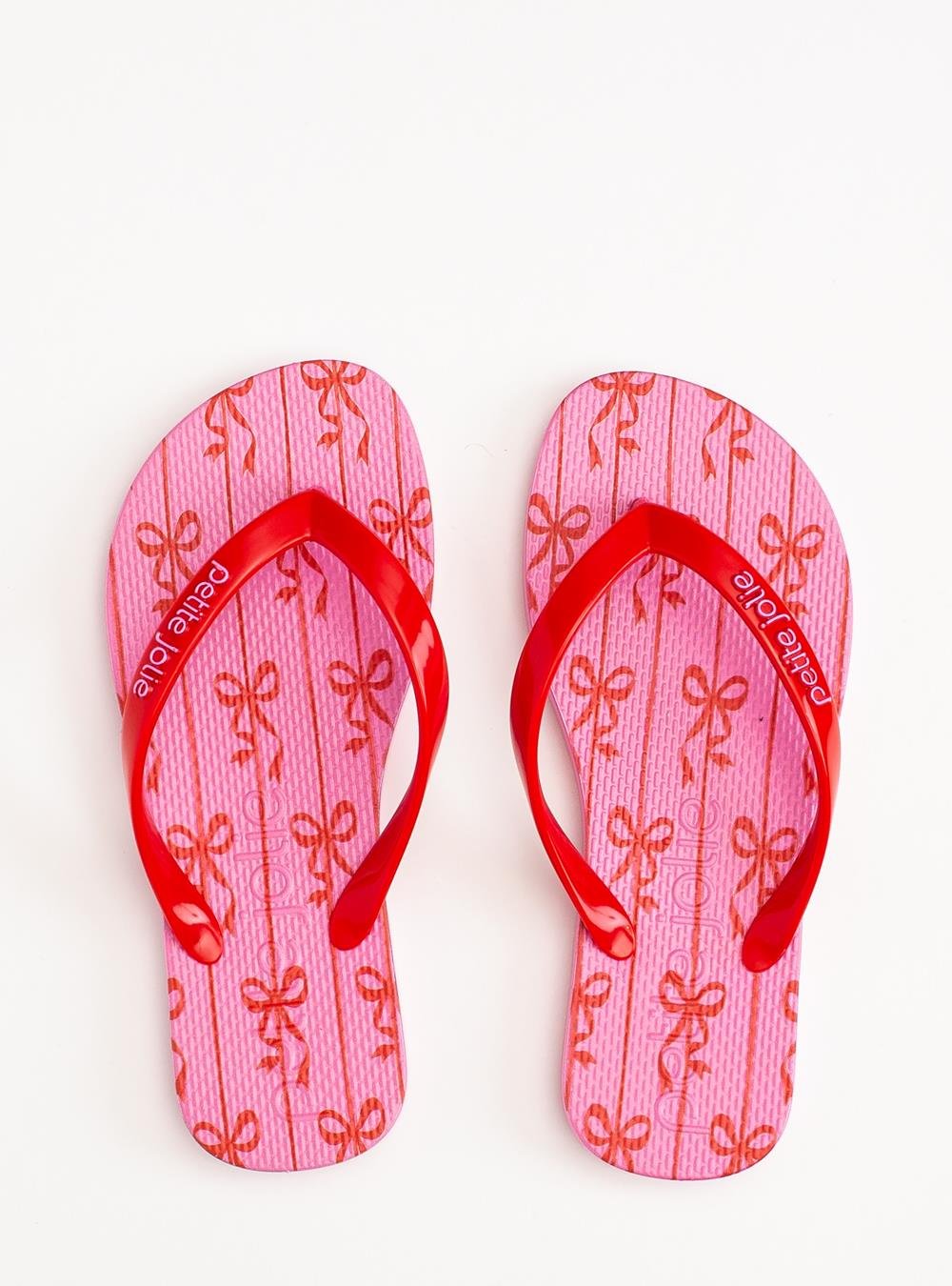 Chinelo Petite Jolie Fresh In Tomate/Laço 1 PJ6969IN