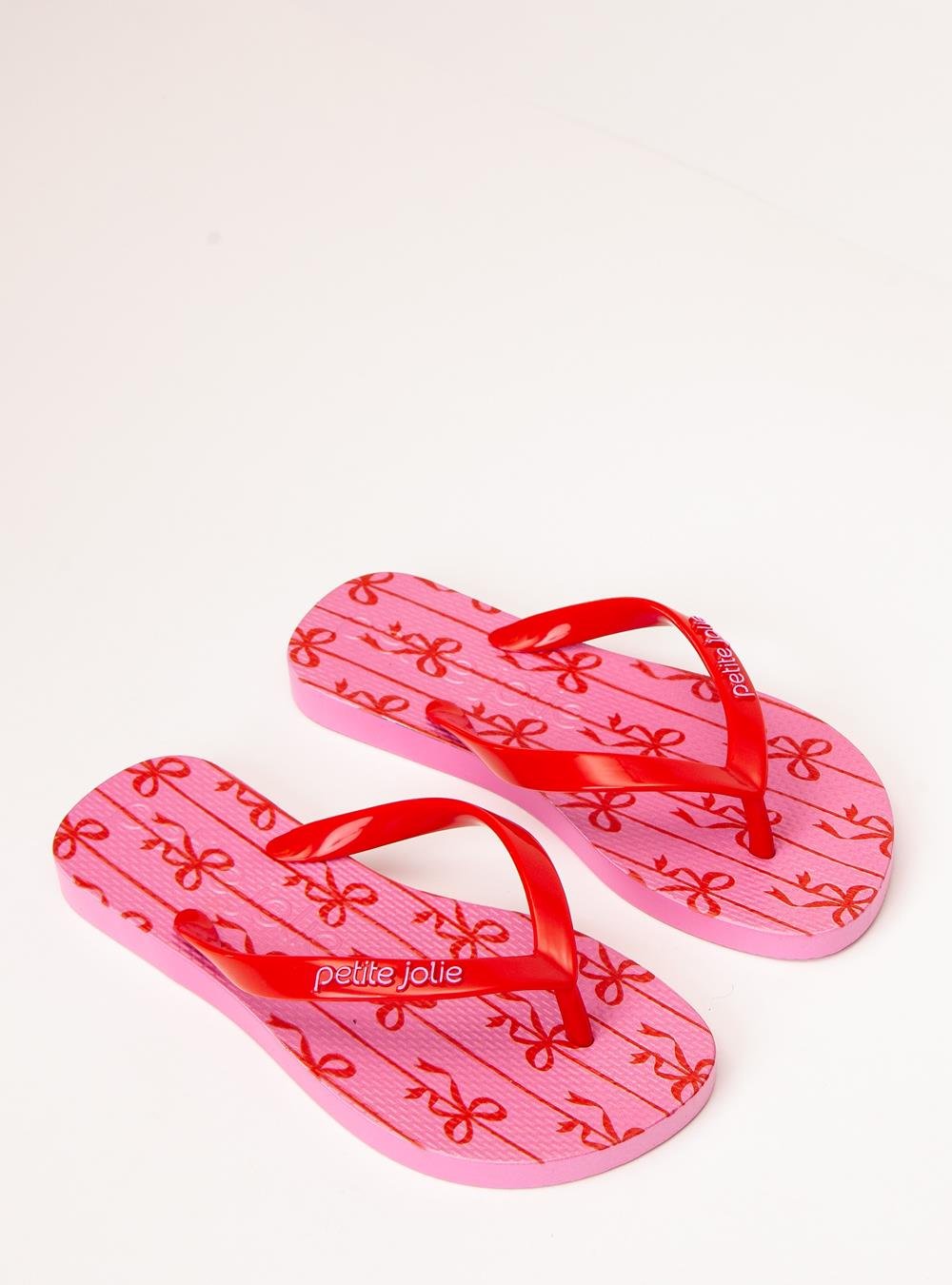 Chinelo Petite Jolie Fresh In Tomate/Laço 1 PJ6969IN Vermelho 2