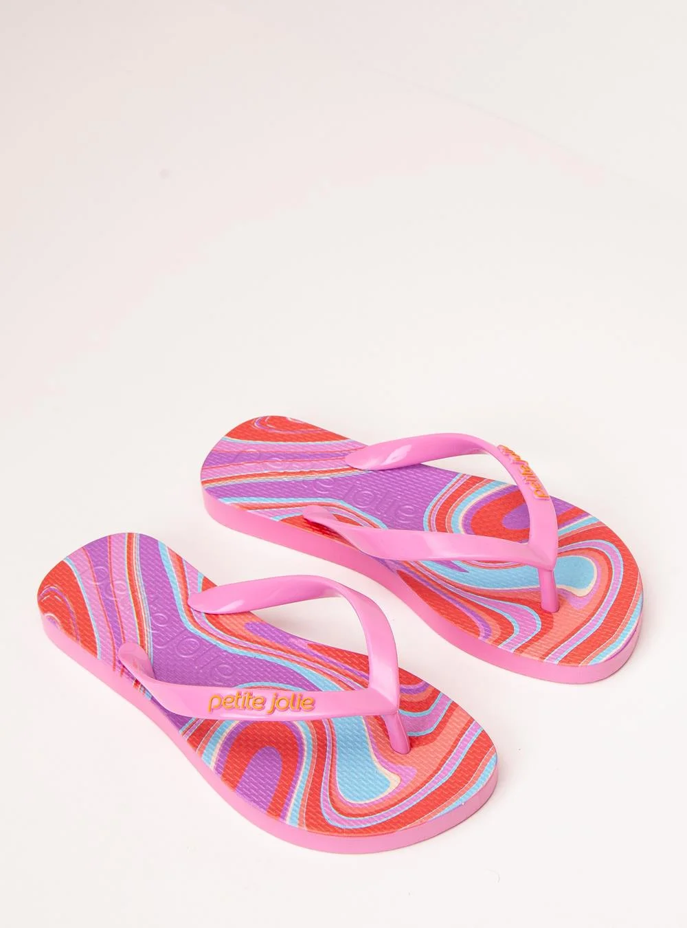Chinelo Petite Jolie Fresh In Chiclete/Colorful 4 PJ6969IN Rosa 2