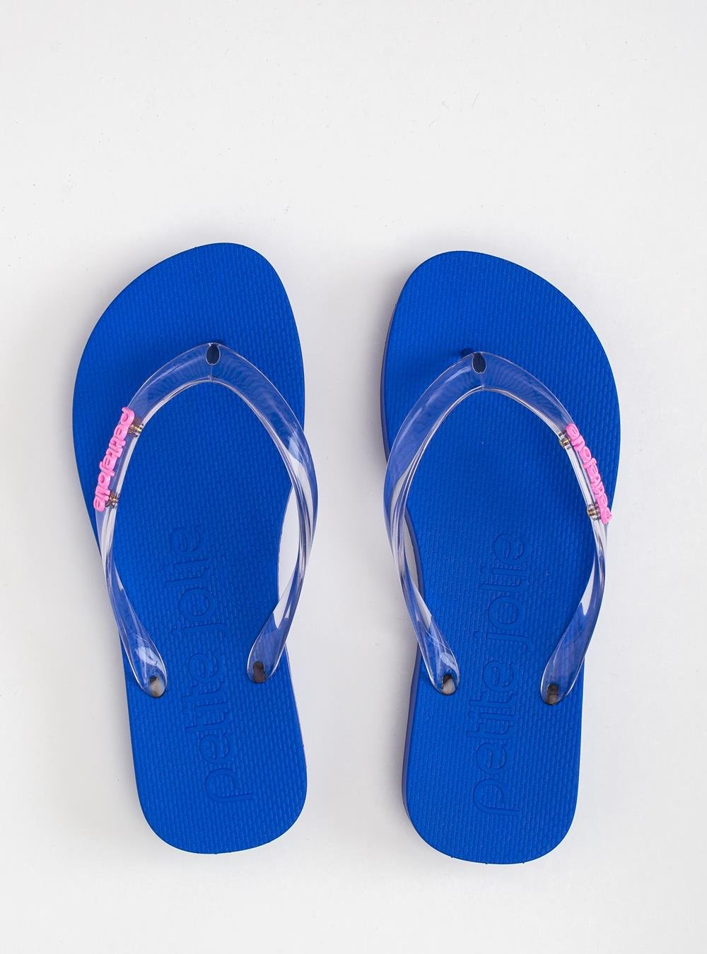 Chinelo Petite Jolie Fresh Up Translúcido/Royal PJ7321 Azul 4