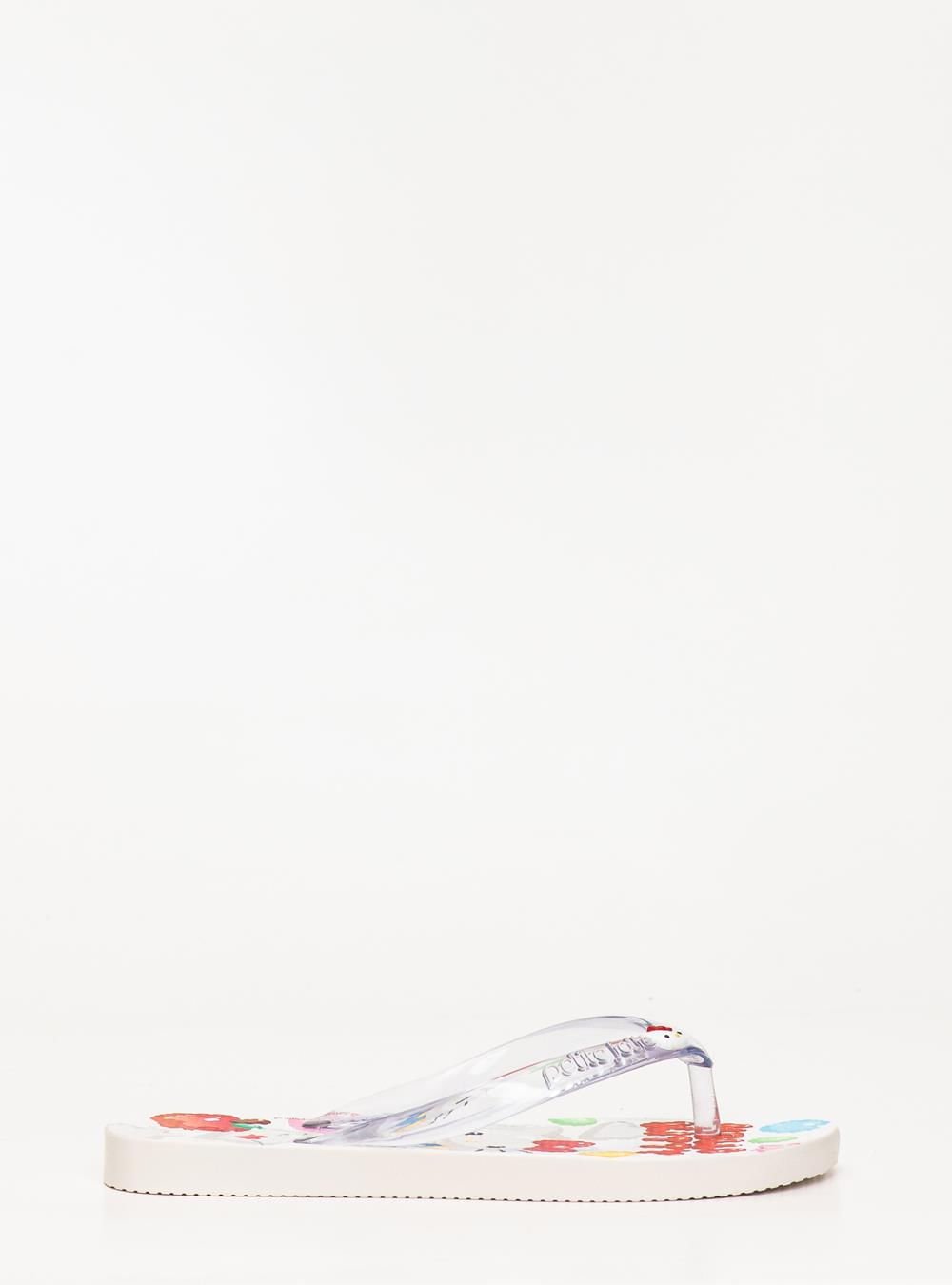 Chinelo Petite Jolie Fresh White/Hello Kitty 16 PJ7206INHK Branco 3