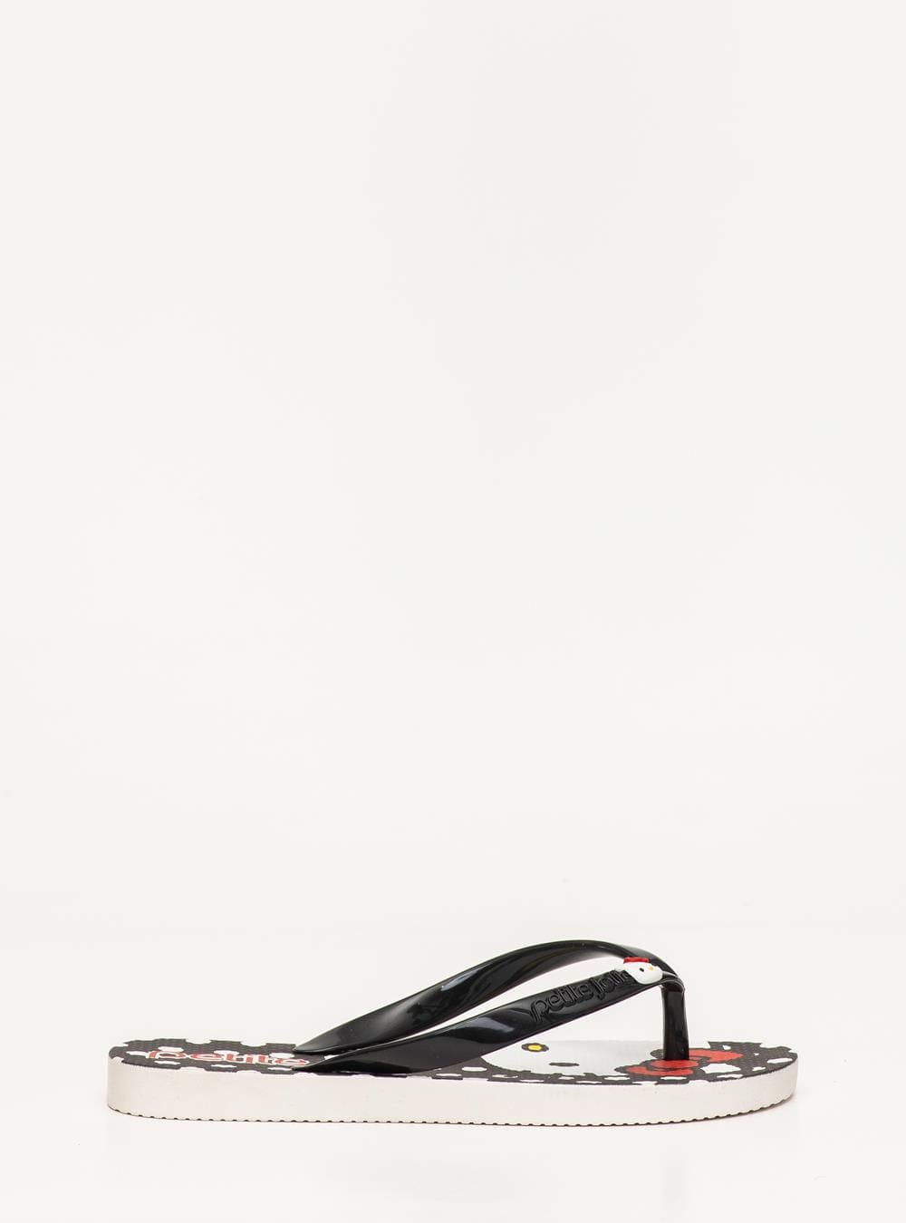 Chinelo Infantil Fresh White/Hello Kitty 19 PJ7206INHK Preto 3