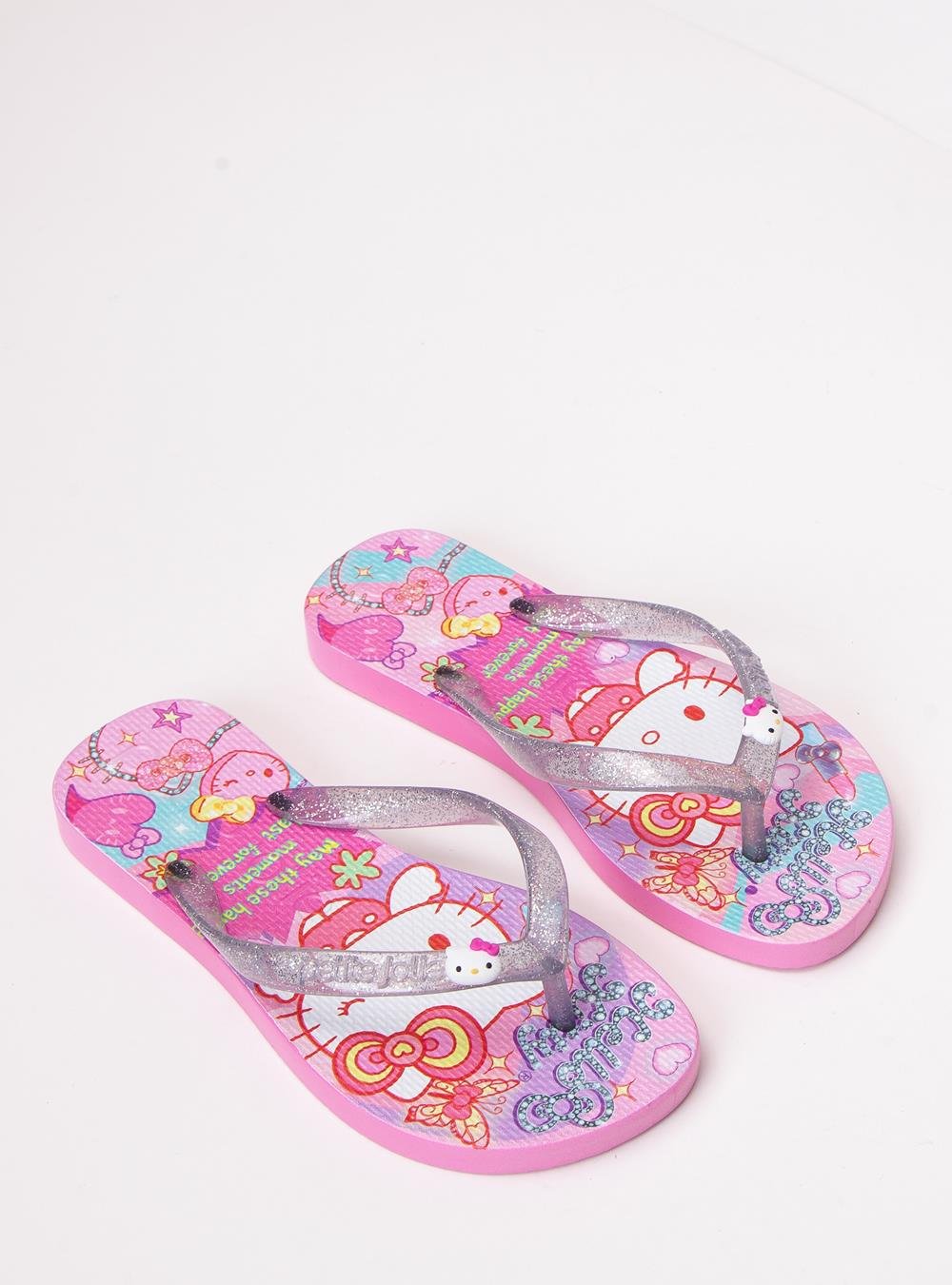 Chinelo Infantil Fresh Chiclete/Hello Kitty 17 PJ7206INHK Rosa 2
