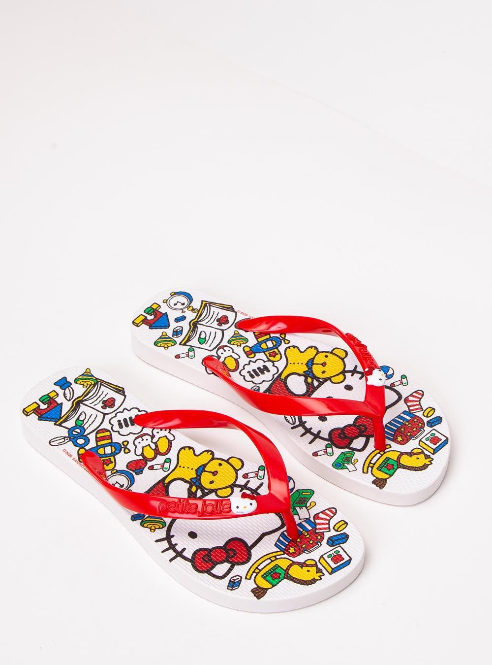 Chinelo Hello Kitty Tomate/Hello Kitty 18 PJ7206HK Vermelho 2