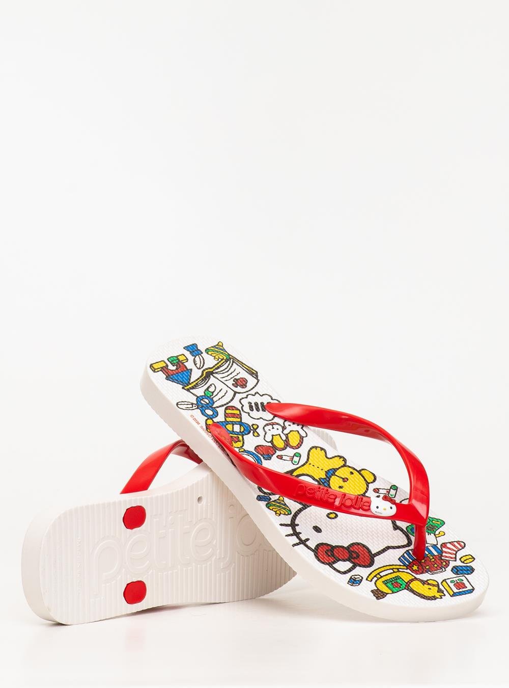 Chinelo Hello Kitty Tomate/Hello Kitty 18 PJ7206HK Vermelho 5