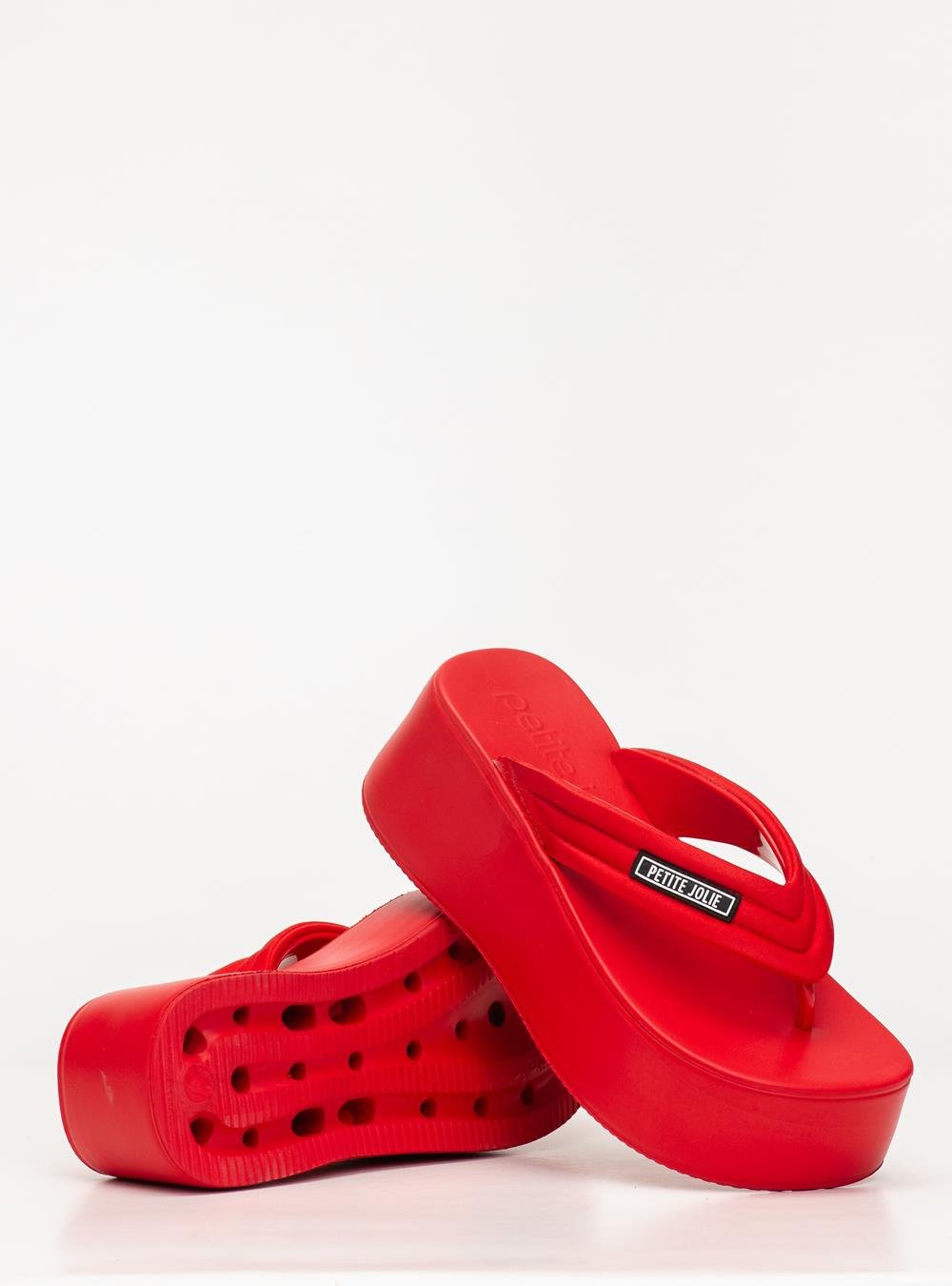 Chinelo Petite Jolie Plus II Tomate PJ7522II Vermelho 5