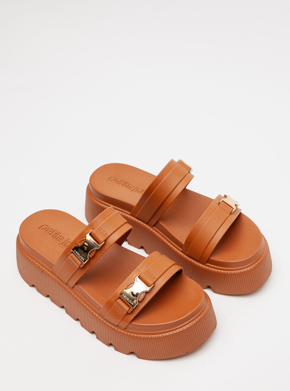 Tamanco Petite Jolie Pulse Doce De Leite PJ7491 Marrom 2