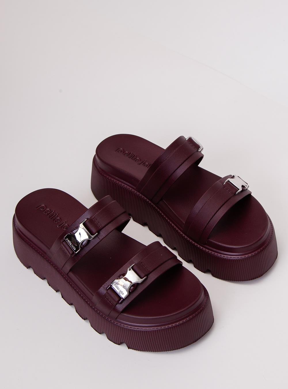 Tamanco Petite Jolie Pulse Berry PJ7491 Marrom 2