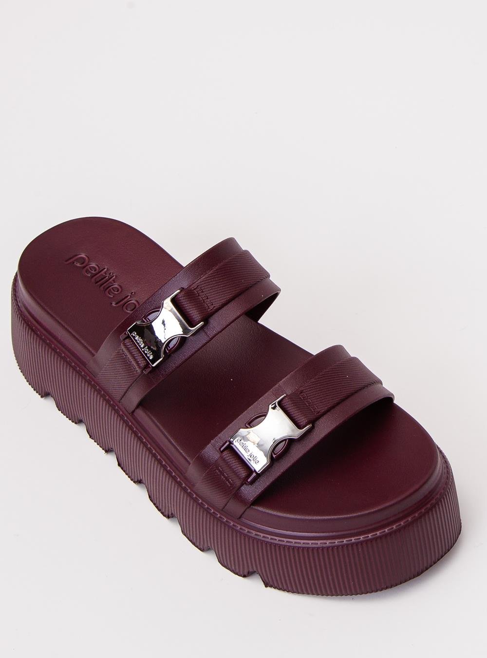 Tamanco Petite Jolie Pulse Berry PJ7491 Marrom 4