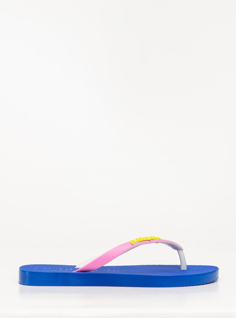 Chinelo Petite Jolie Fresh White/Sola Royal PJ7638 Azul 3