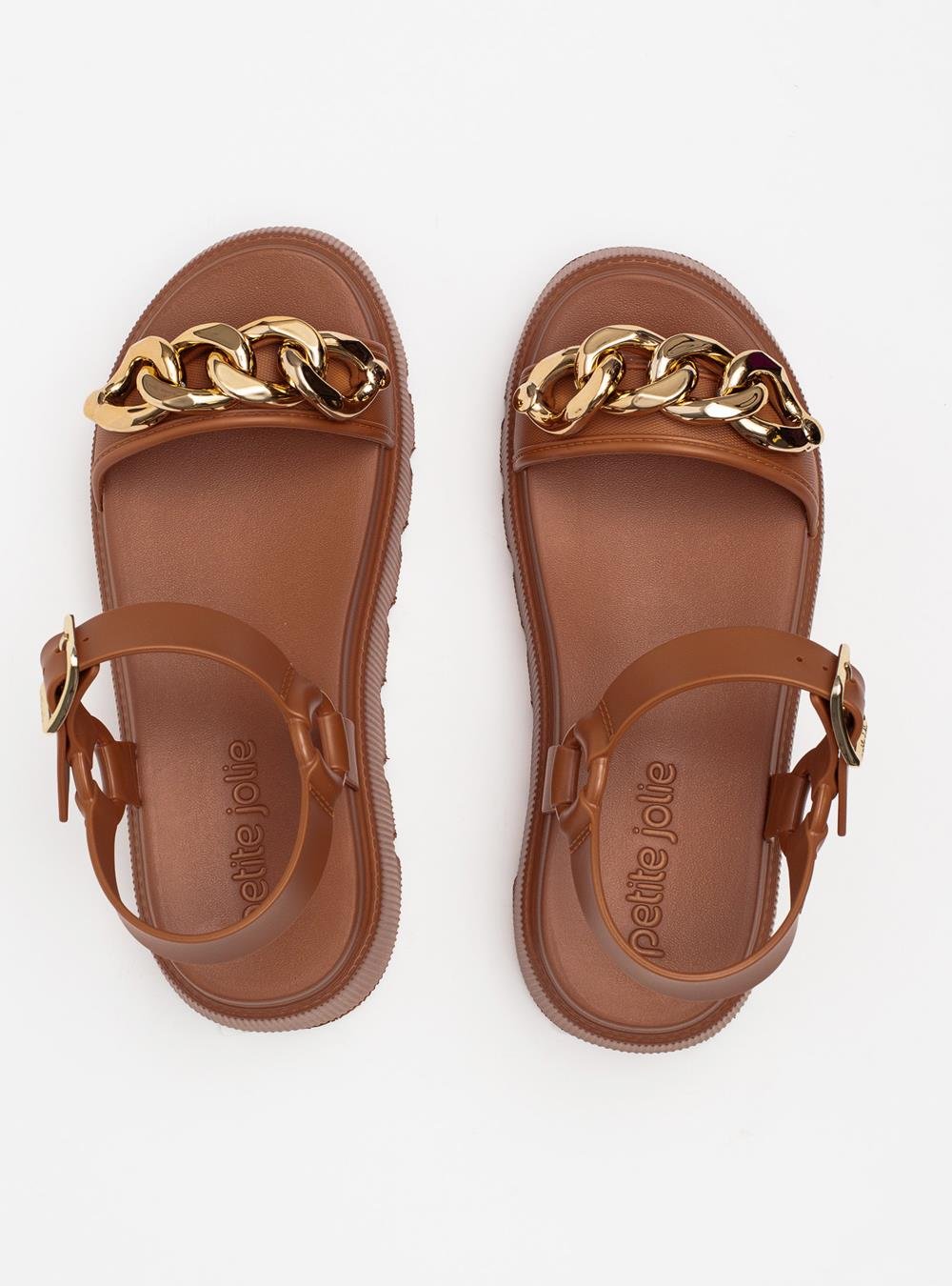 Sandália Petite Jolie Wish Chocolate PJ7583 Marrom 3