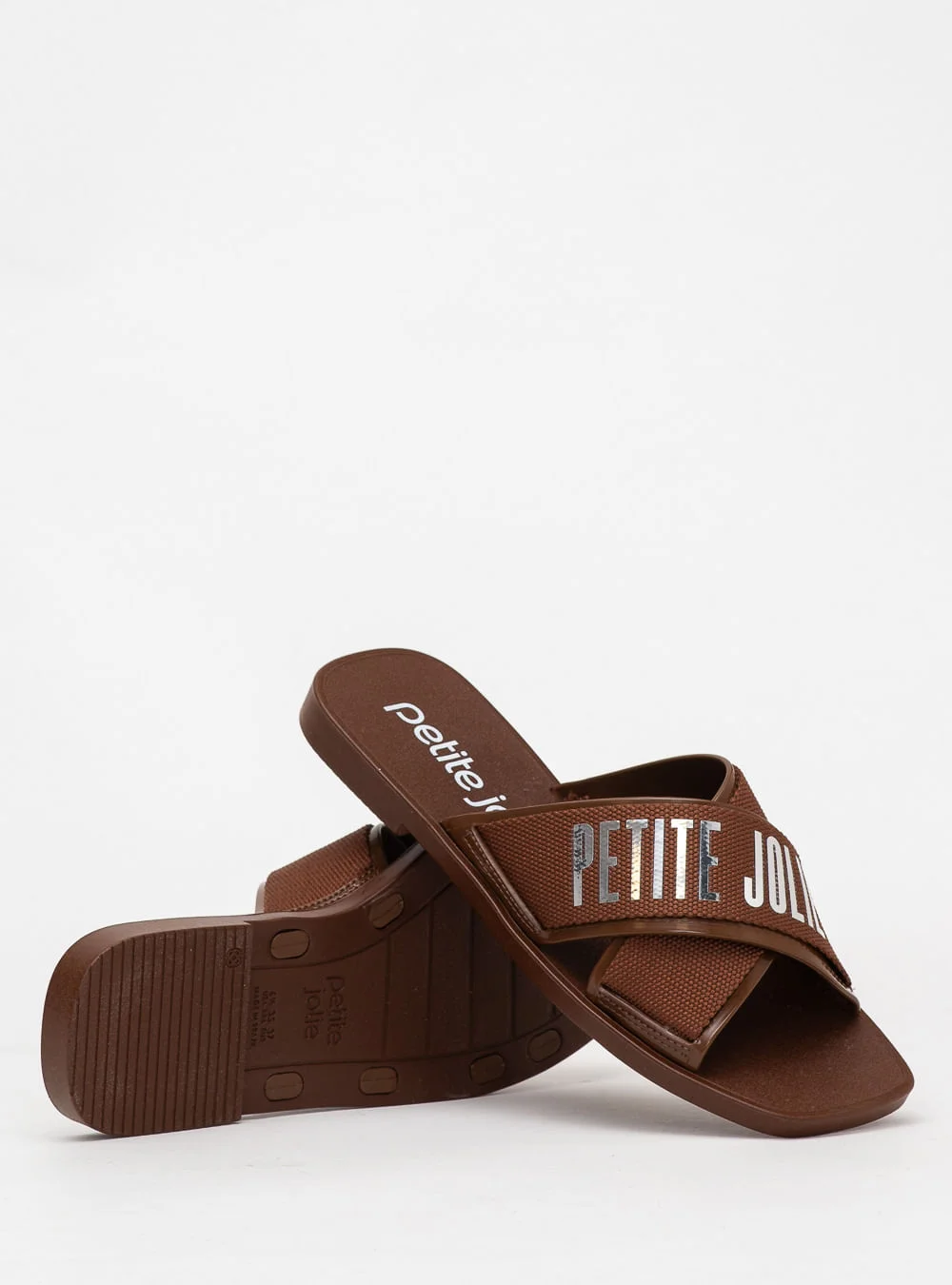 Chinelo Petite Jolie Vibe Chocolate PJ7611 Marrom 5