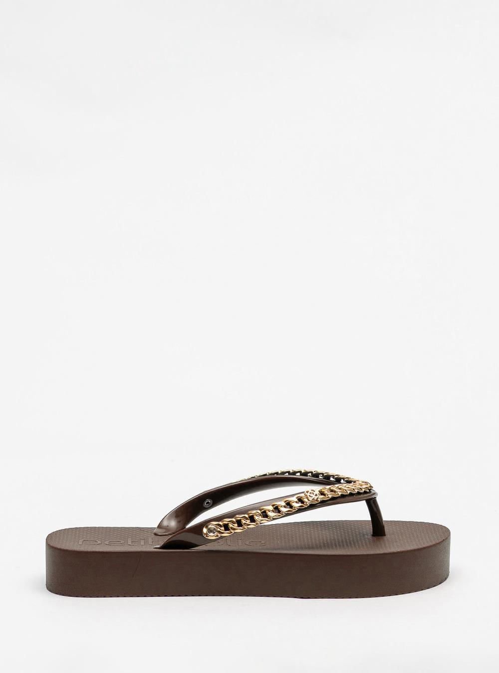 Chinelo Petite Jolie Fresh Up Chocolate PJ7592CX