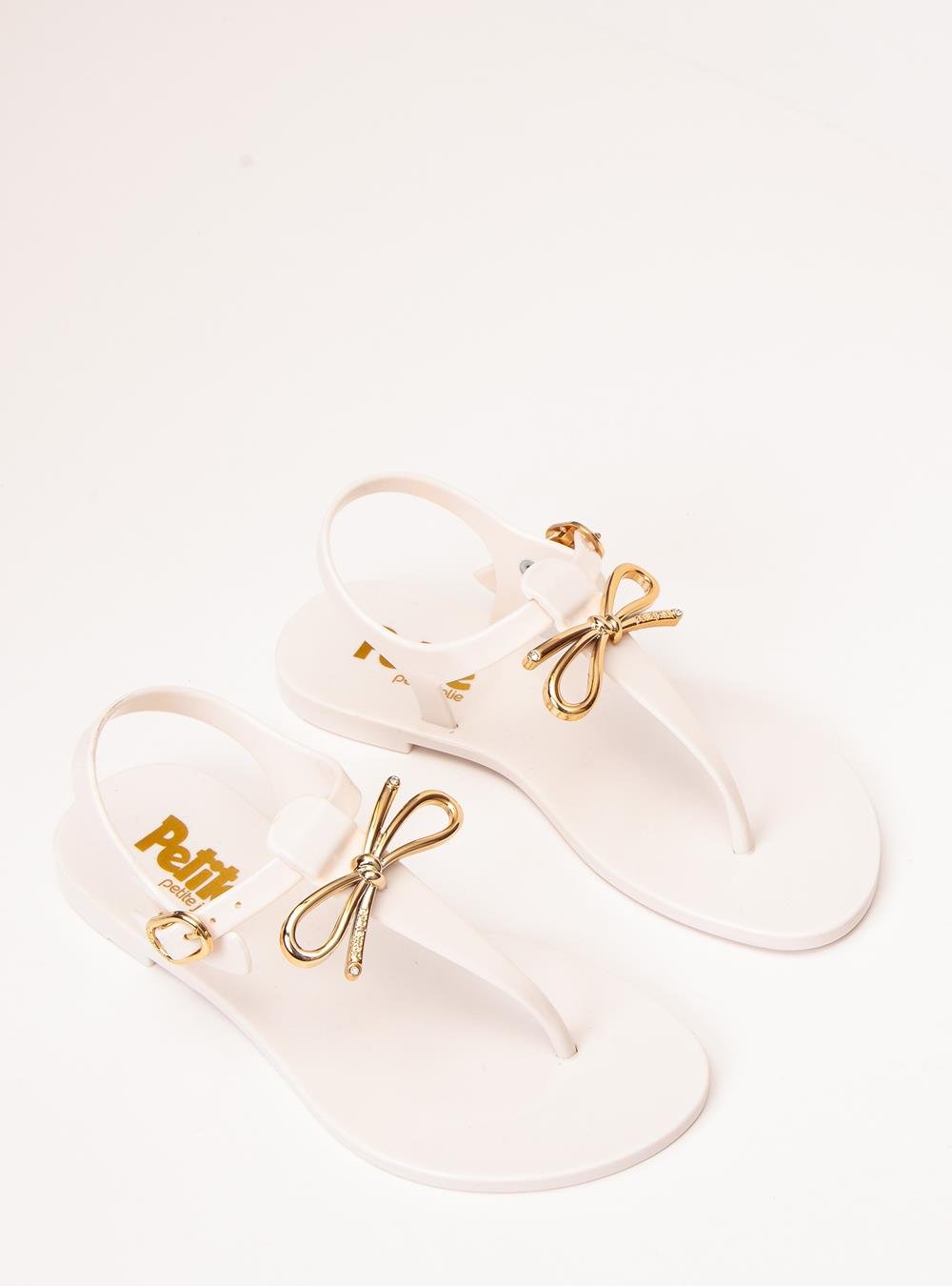 Sandália Infantil Petite Jolie Noah In Creme PJ7513IN Branco 2