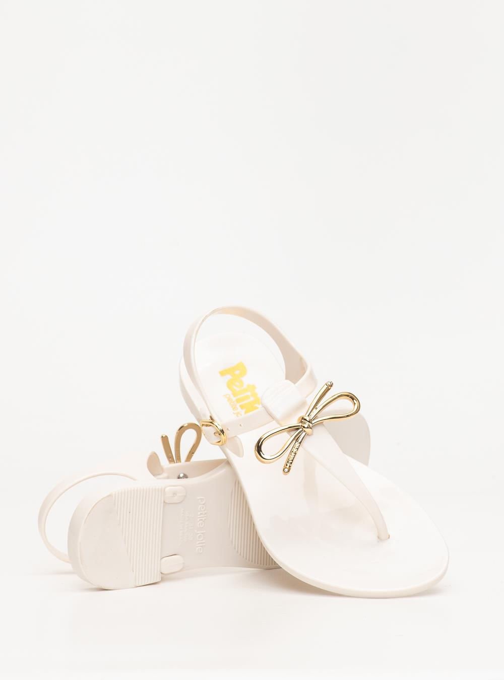 Sandália Infantil Petite Jolie Noah In Creme PJ7513IN Branco 4