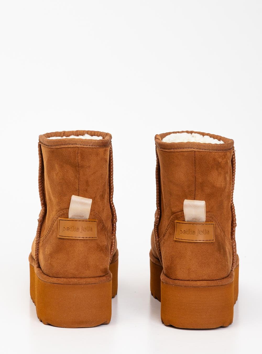 Bota Petite Jolie Fuzzy Boot Doce De Leite PJ7716 Marrom 3