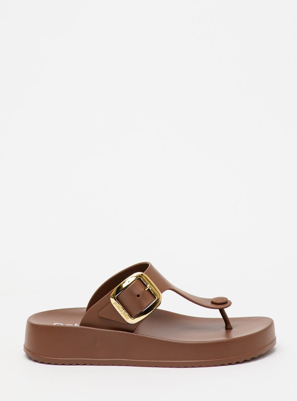 Chinelo Petite Jolie Day Chocolate PJ7499