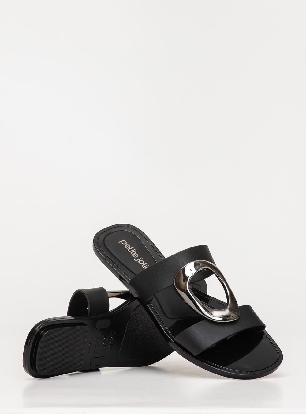 Chinelo Petite Jolie Demi Preto PJ7725 Preto 5
