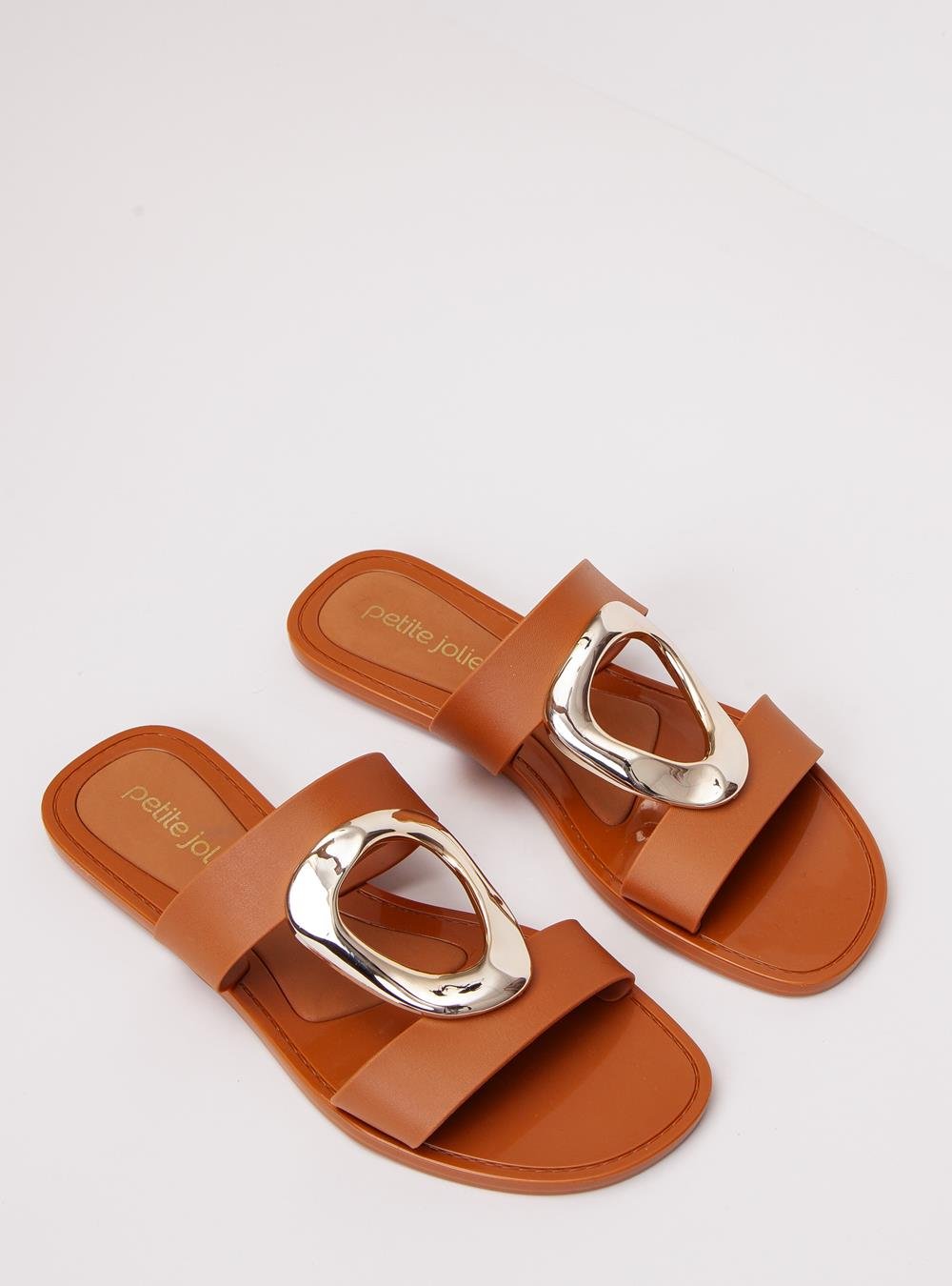 Chinelo Petite Jolie Demi Doce De Leite PJ7725 Caramelo 2