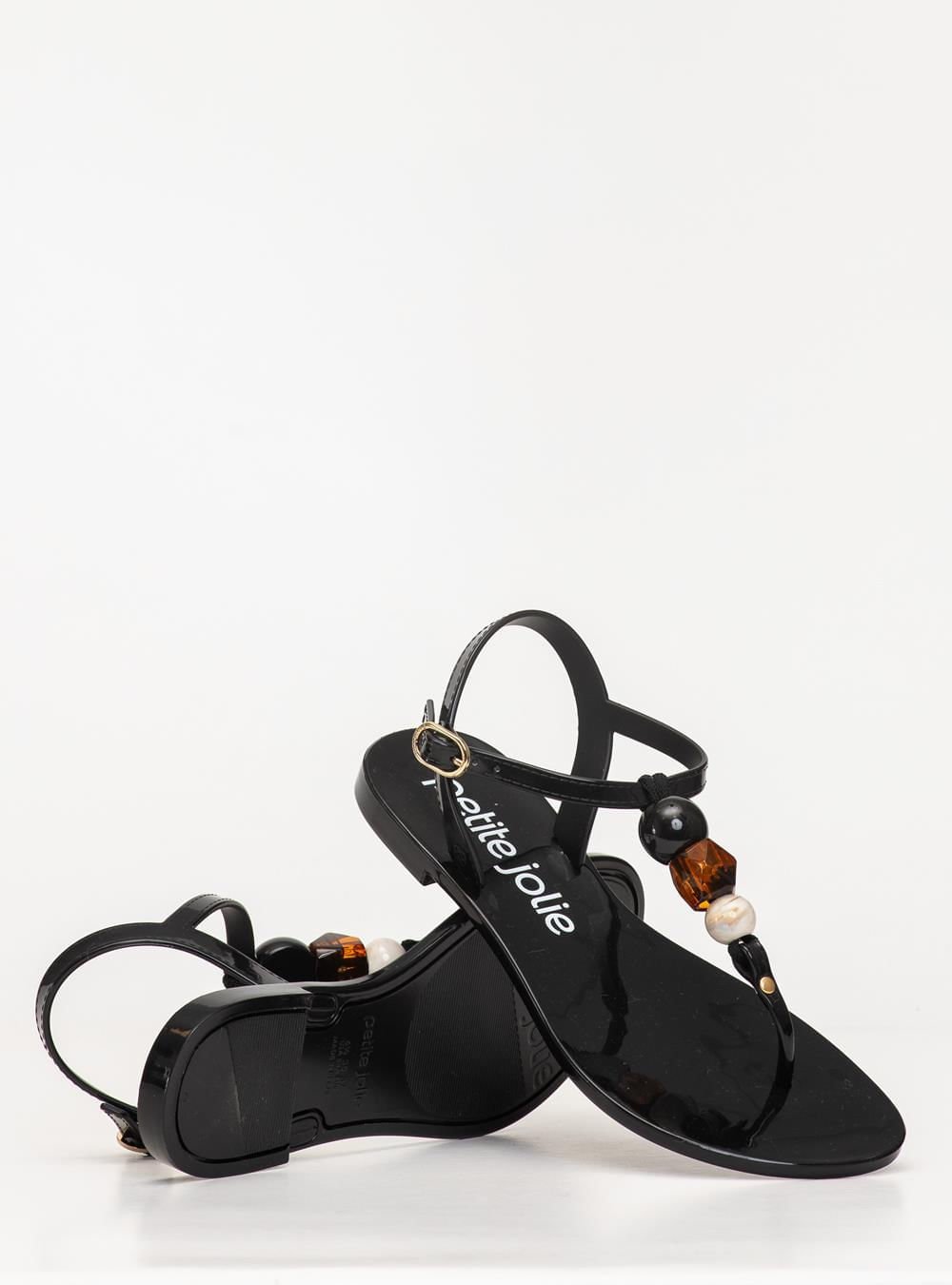 Sandália Petite Jolie Noah II Preto PJ7721 Preto 4