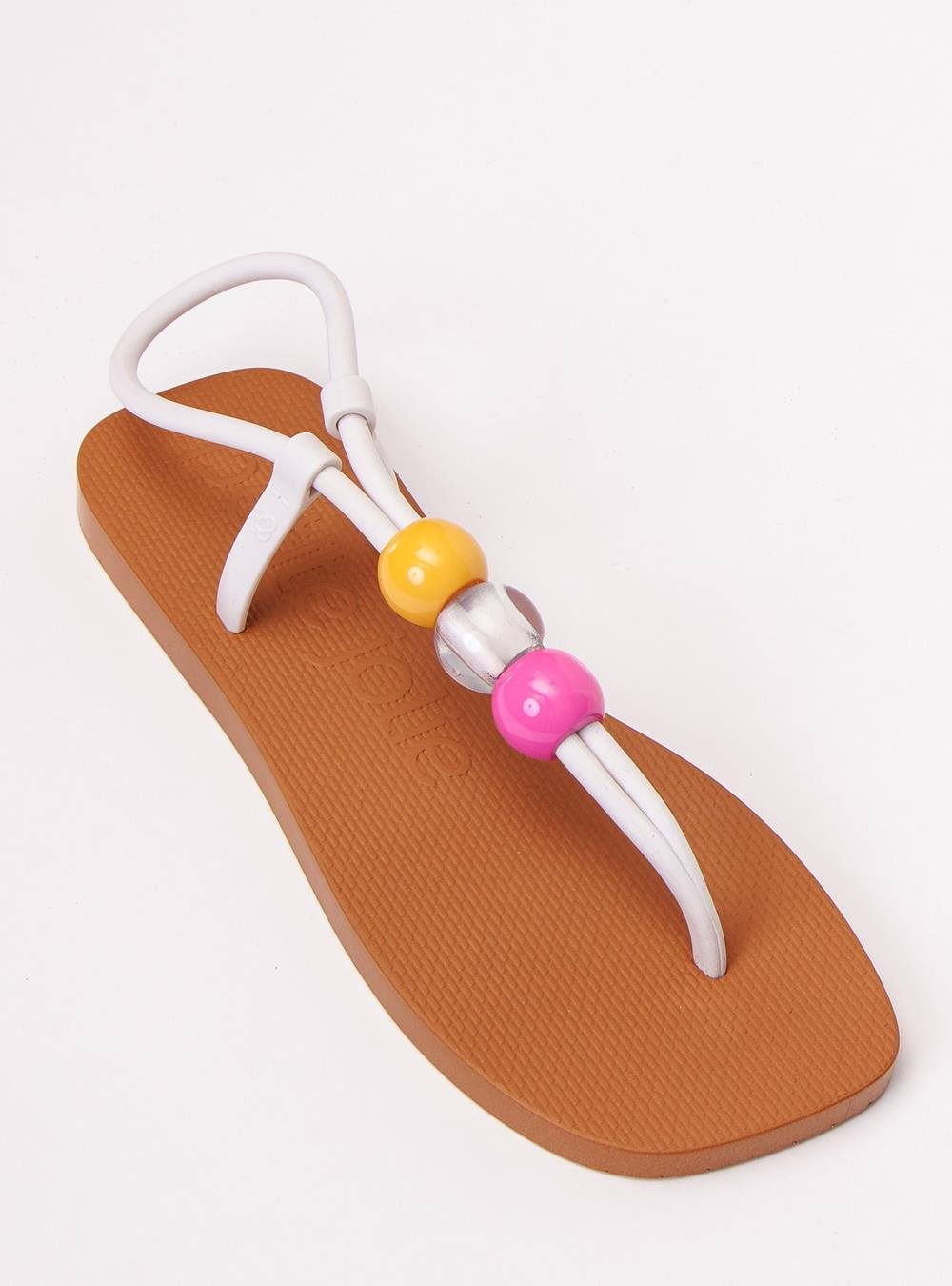 Sandália Petite Jolie Refresh White/Doce De Leite PJ7665 Branco 4