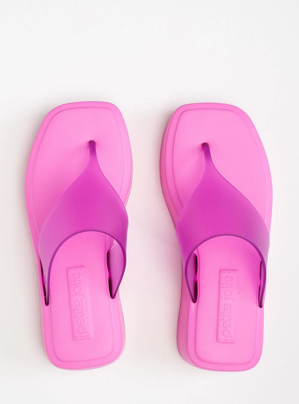 Chinelo Petite Jolie Key Chiclete Translúcido PJ7674 Rosa 3