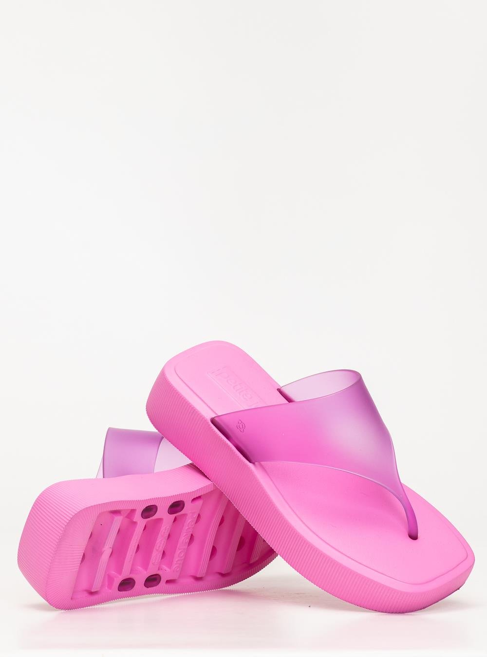 Chinelo Petite Jolie Key Chiclete Translúcido PJ7674 Rosa 4