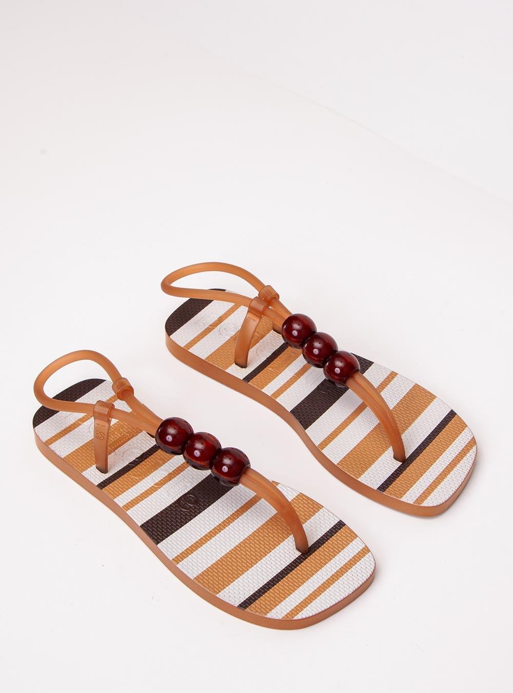 Sandália Petite Jolie Refresh Sandal Doce Leite PJ7707 Marrom 2