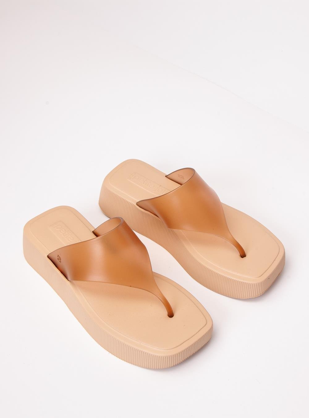 Chinelo Petite Jolie Key Doce De Leite/Areia PJ7674 Bege 2