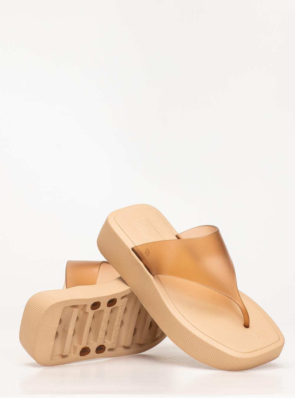 Chinelo Petite Jolie Key Doce De Leite/Areia PJ7674 Bege 4