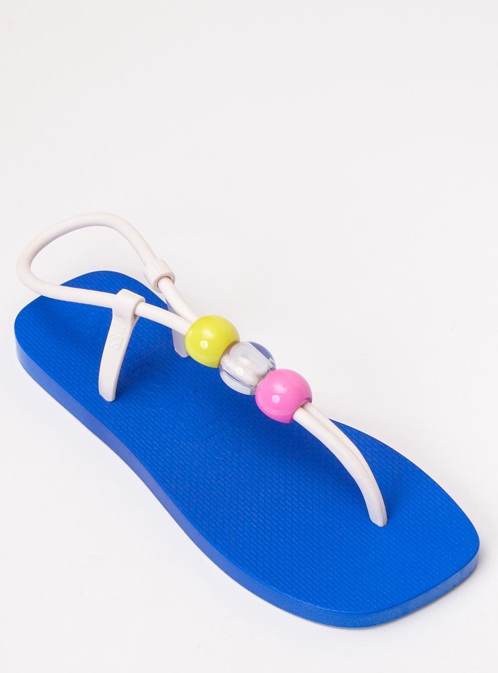 Sandália Petite Jolie Refresh Creme/Royal PJ7665 Branco 4