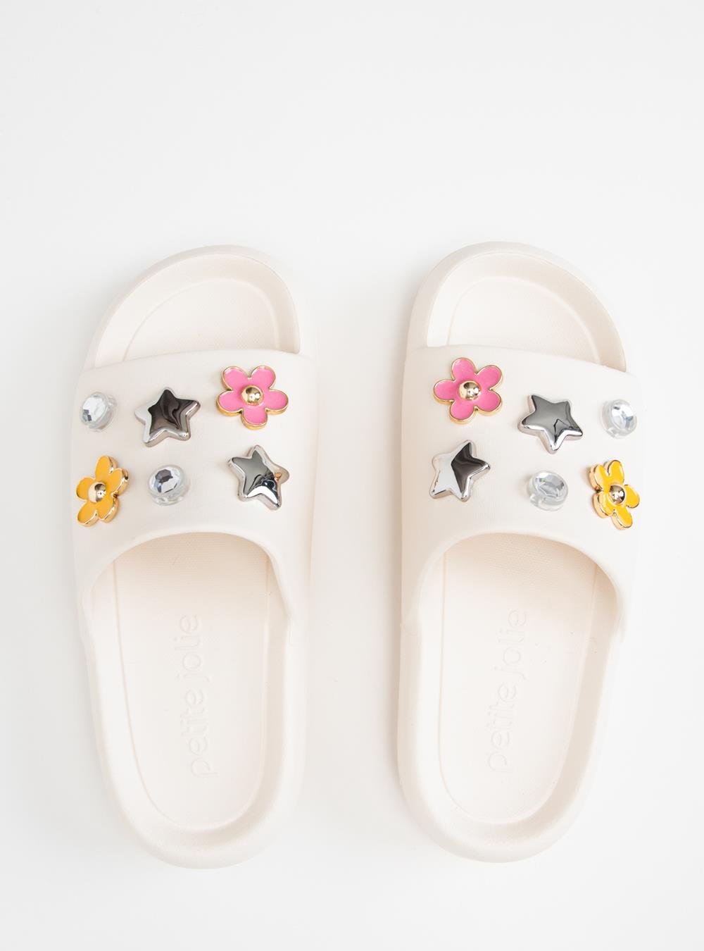 Chinelo Infantil Hug In Creme PJ7733IN Branco 3