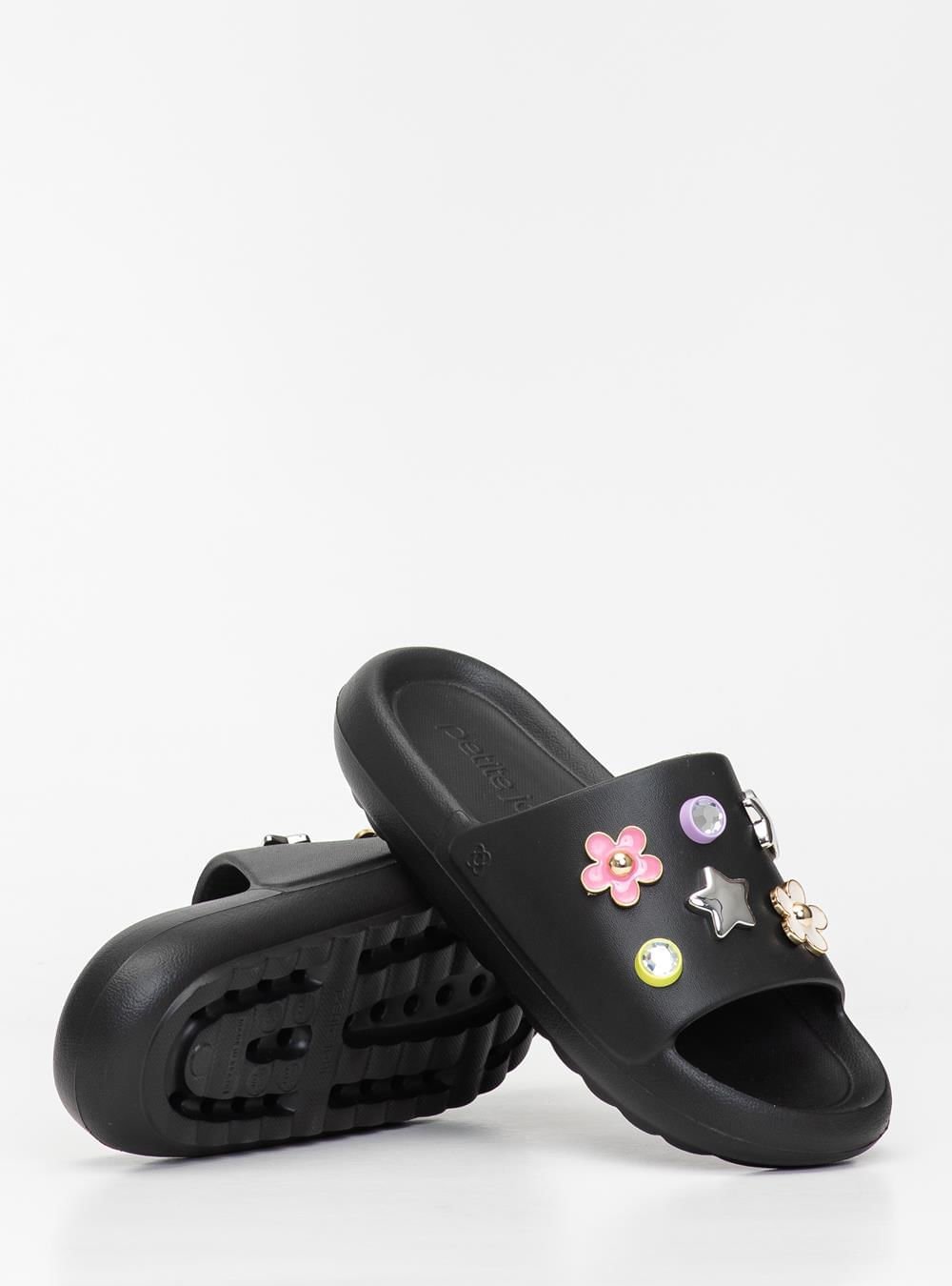 Chinelo Infantil Hug In Preto PJ7733IN Preto 4