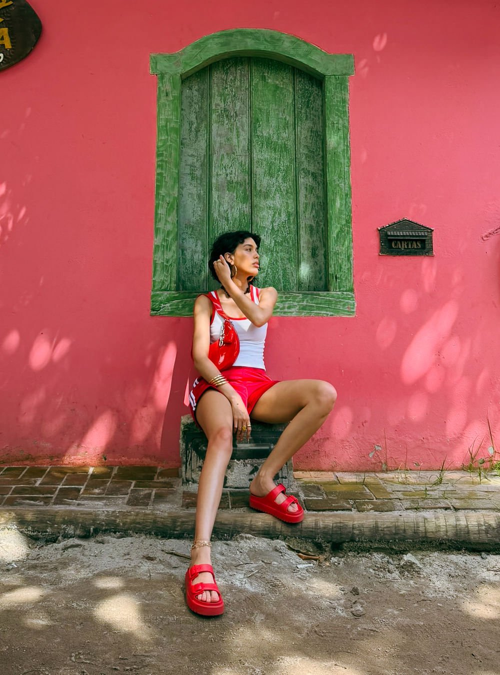 Tamanco Petite Jolie Malibu Tomate PJ7735 Vermelho 2