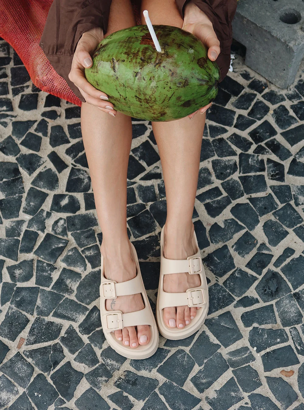 Tamanco Petite Jolie Malibu Areia PJ7735 Bege 4