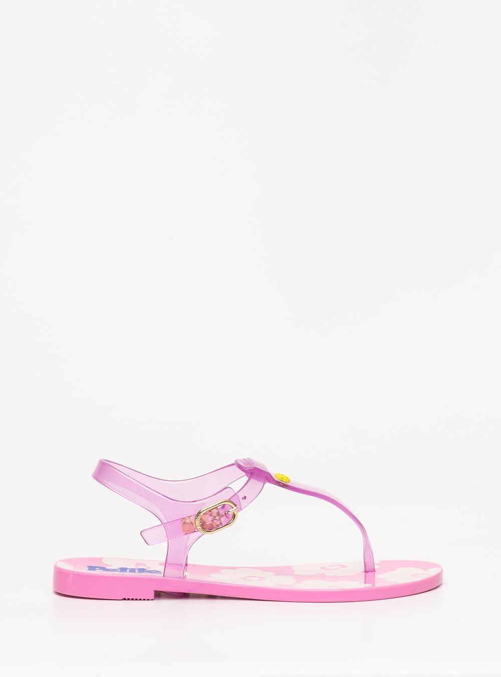 Sandália Petite Jolie Noah In Translúcido/Chiclete PJ7750IN Rosa 3