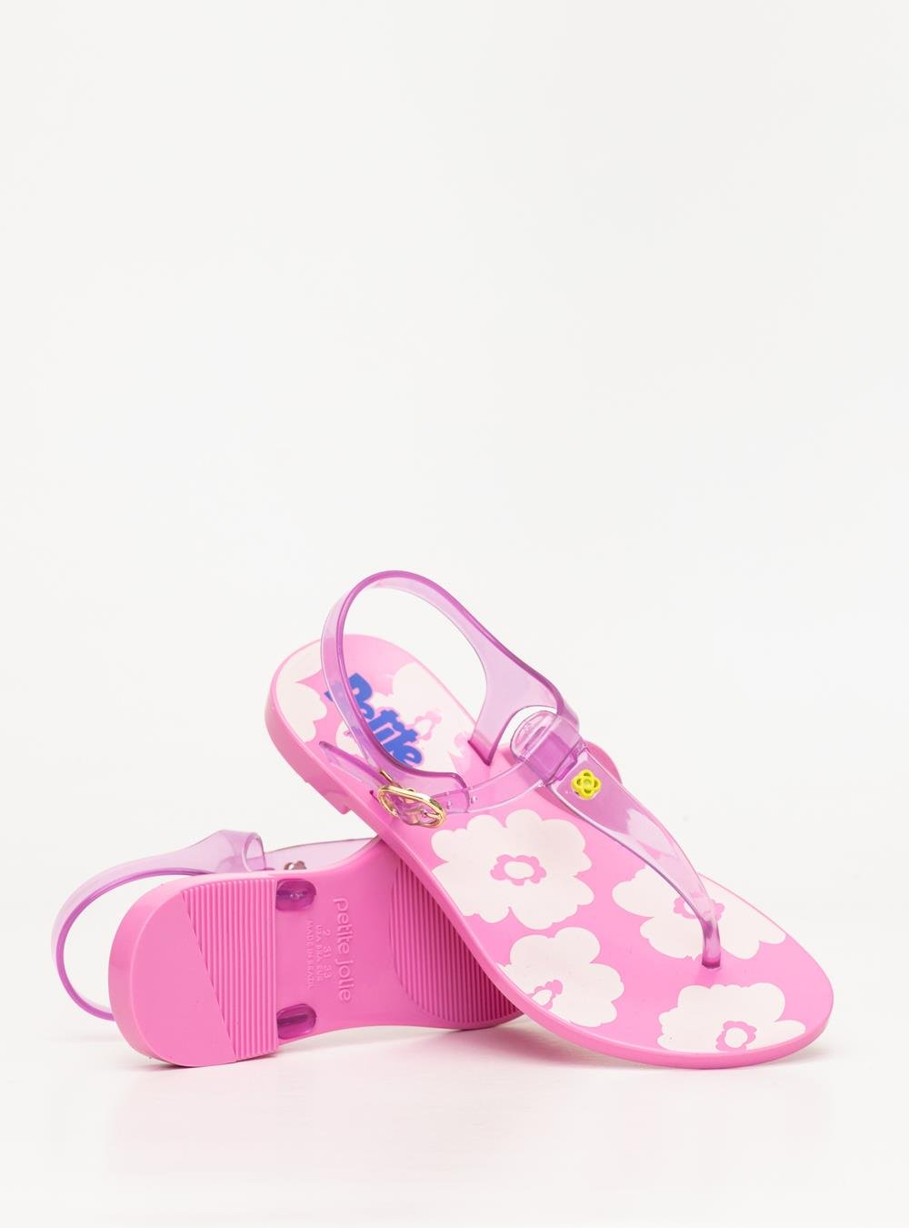 Sandália Petite Jolie Noah In Translúcido/Chiclete PJ7750IN Rosa 4