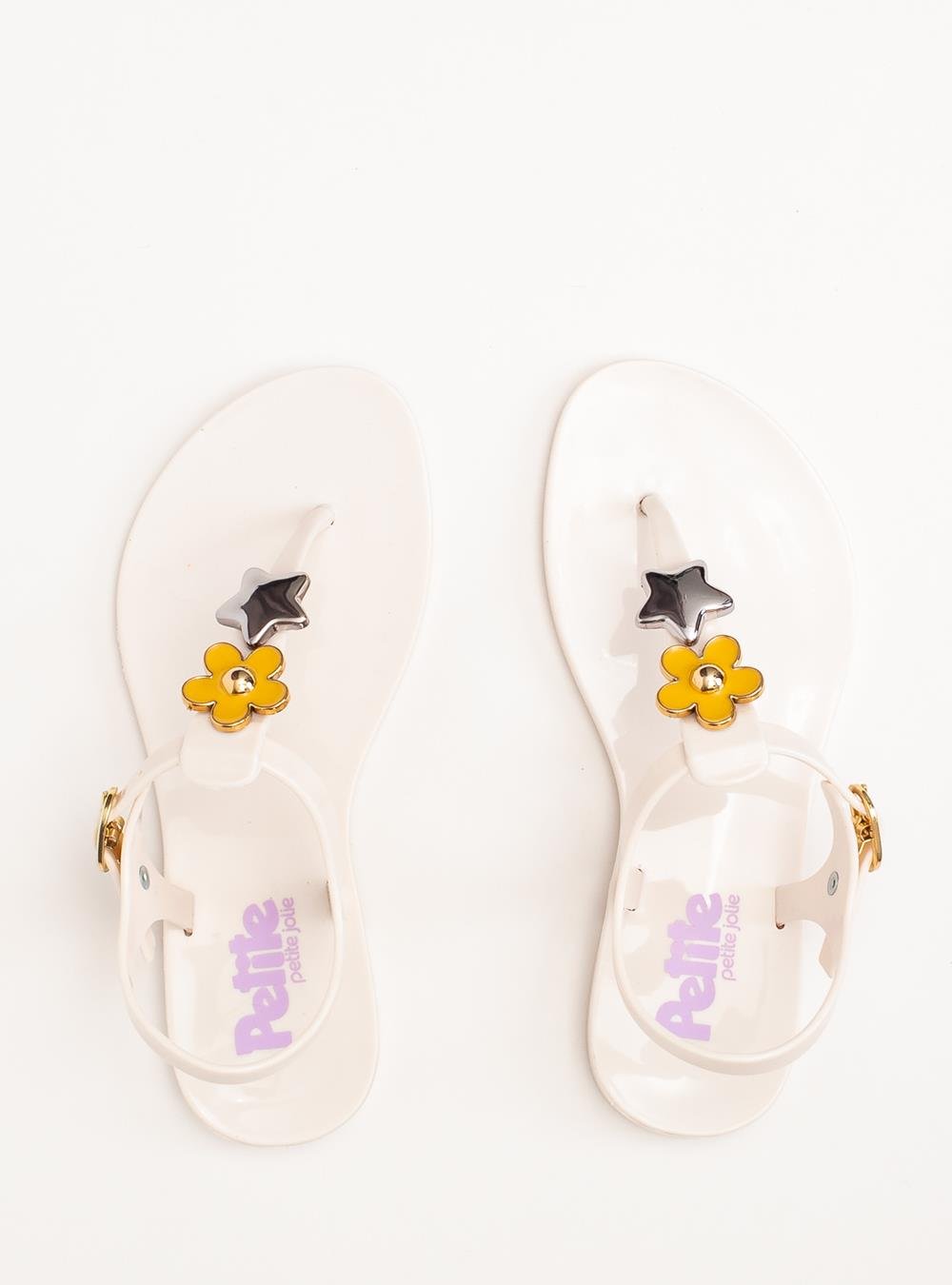 Sandália Petite Jolie Noah In Creme PJ7763IN Bege 4