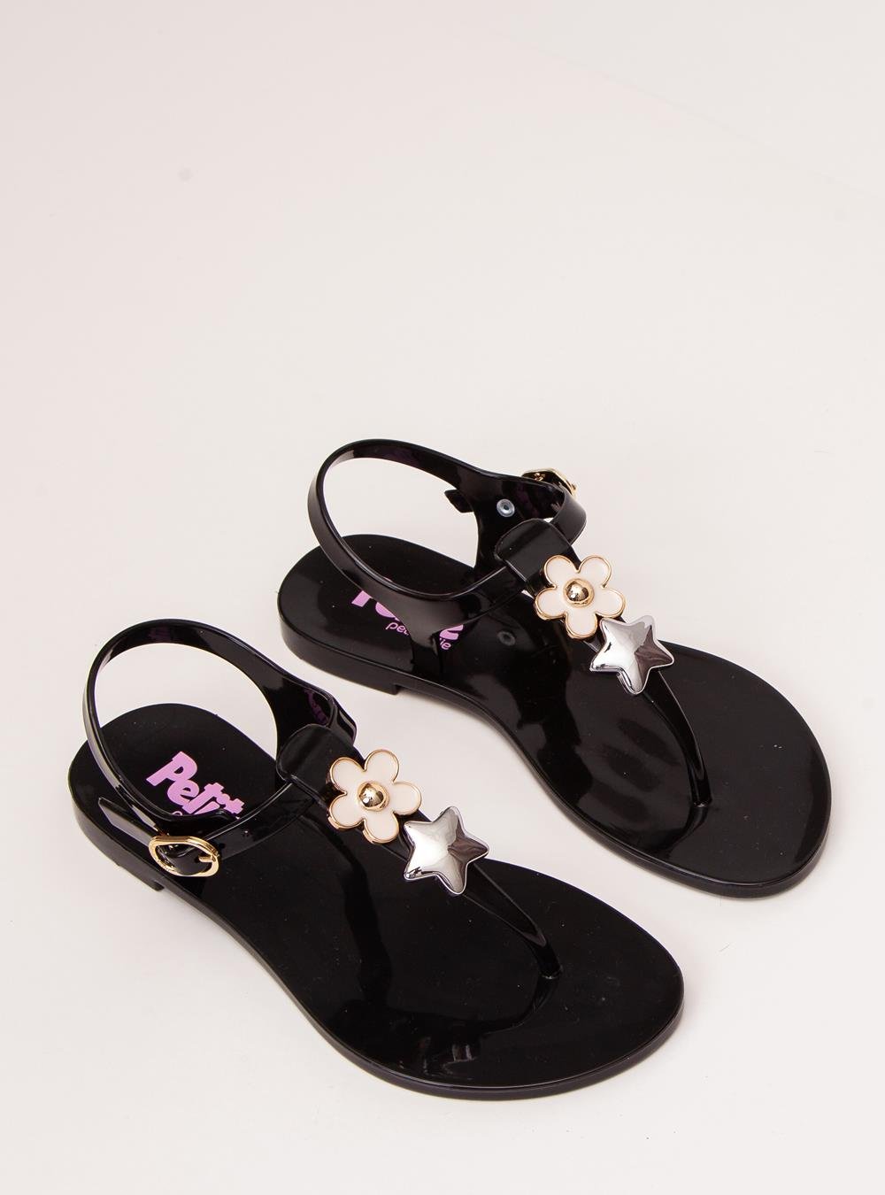 Sandália Petite Jolie Noah In Preto PJ7763IN Preto 2