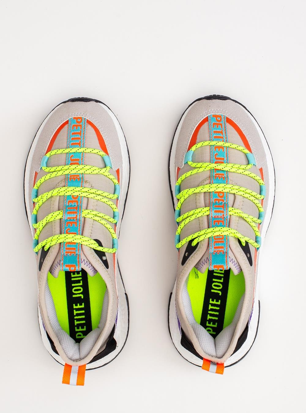 Tênis Petite Jolie Puff Sneaker Gelo Multi 2 PJ7757 Multicores 4