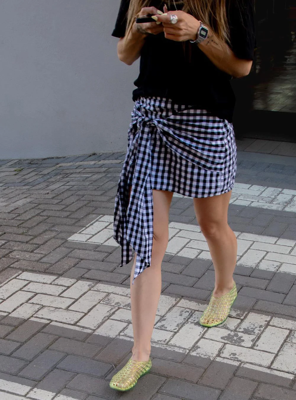 Sapatilha Petite Jolie Mesh Limão Translúcido PJ7760 Verde 4