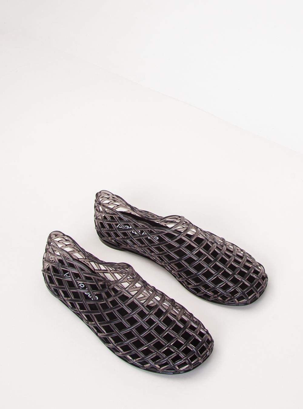 Sapatilha Petite Jolie Mesh Preto Translúcido PJ7760 Preto 3