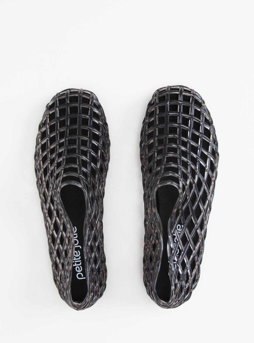 Sapatilha Petite Jolie Mesh Preto Translúcido PJ7760 Preto 4
