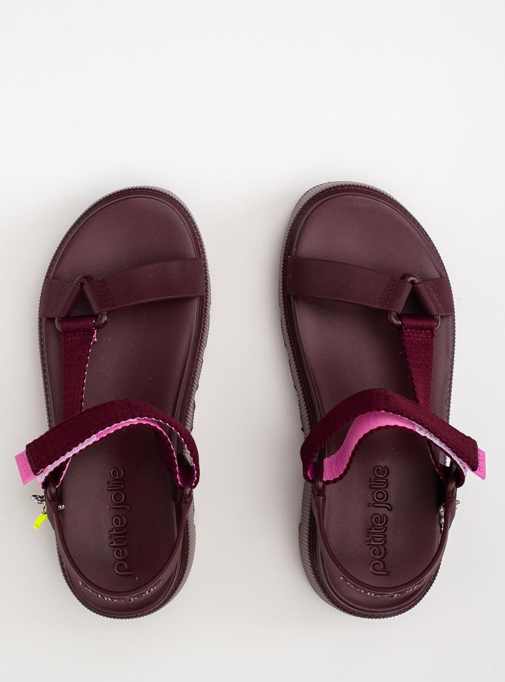Sandália Petite Jolie Groove Berry PJ7737 Vinho 2