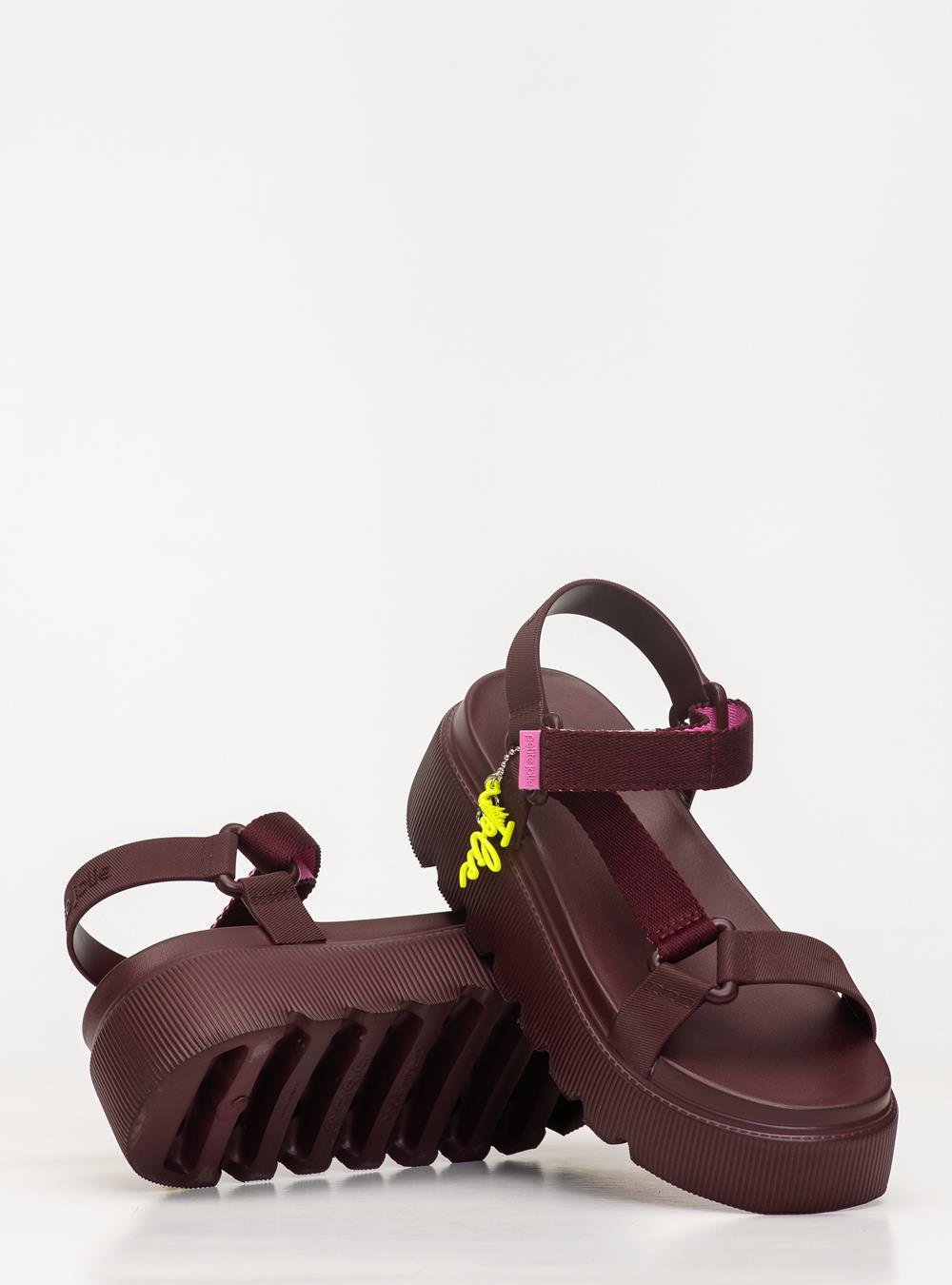 Sandália Petite Jolie Groove Berry PJ7737 Vinho 5