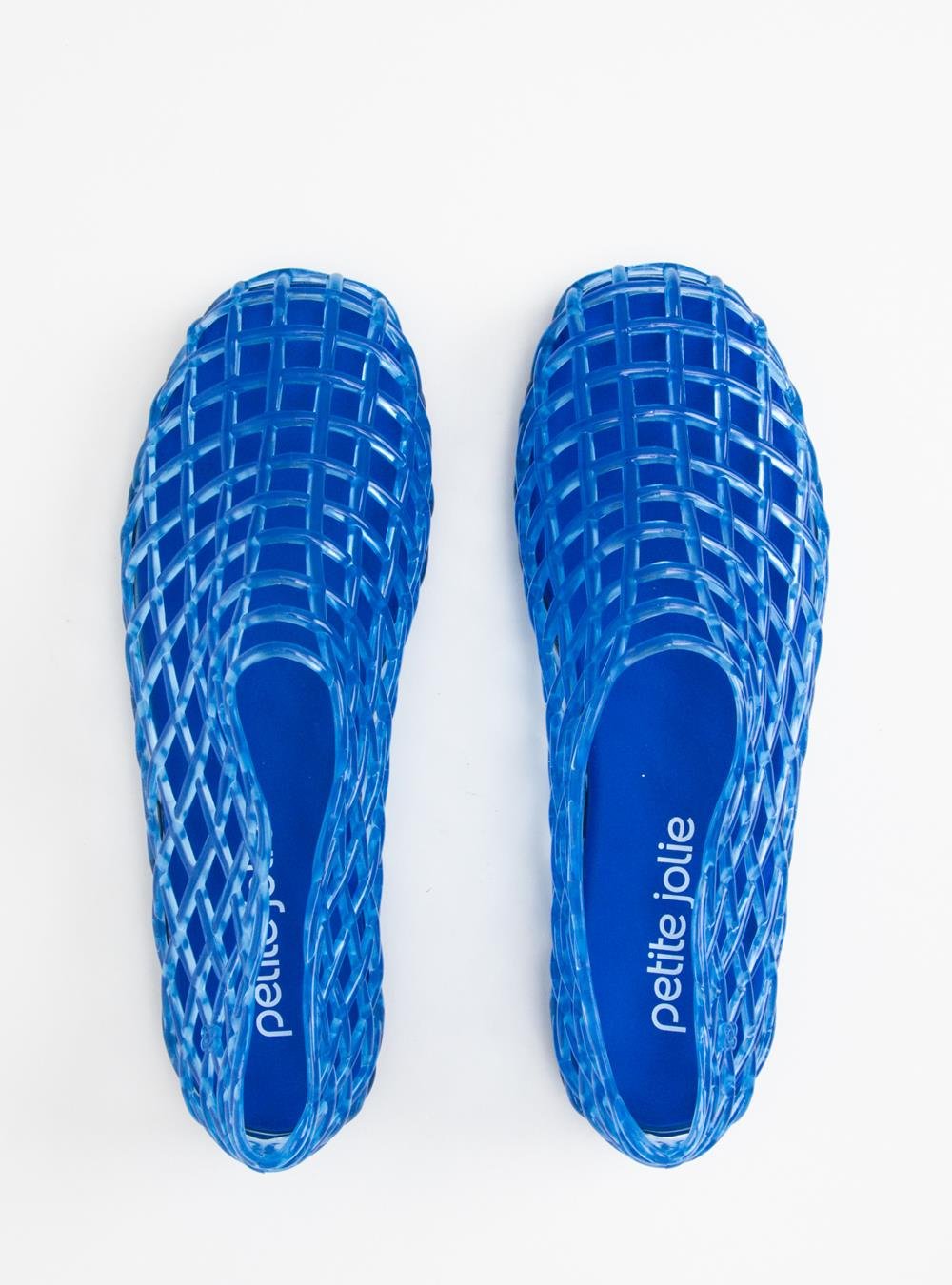 Sapatilha Petite Jolie Mesh Royal Translúcido PJ7760 Azul 3