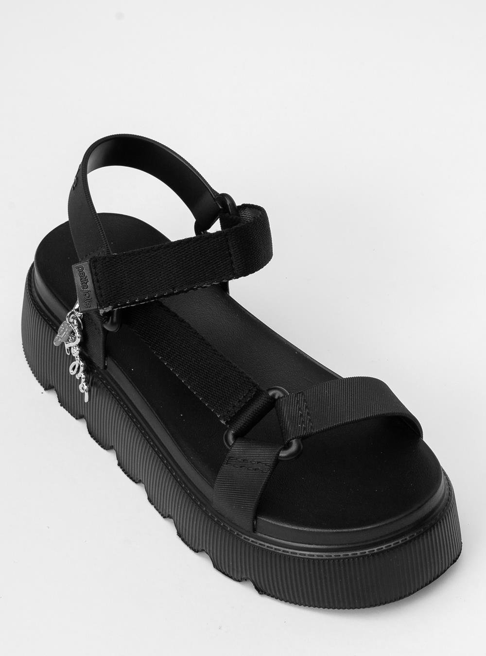 Sandália Petite Jolie Groove Preto PJ7737 Preto 4